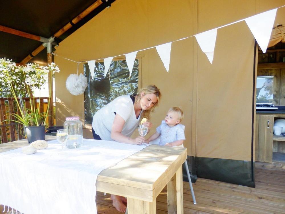 Safaritent Glamping Orlando In Chianti Cavriglia Buitenkant foto